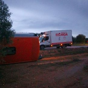 3.-VUELCO DEL AUTOBÚS ESCOLAR DEL ALUMNADO DE EL RUBIO