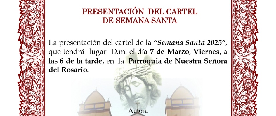 4.-CARTEL ANUNCIADOR SEMANA SANTA 2025