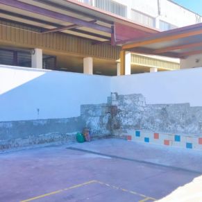 5.-Pintado del exterior del colegio.