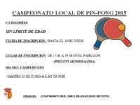 PIN PONG 2015