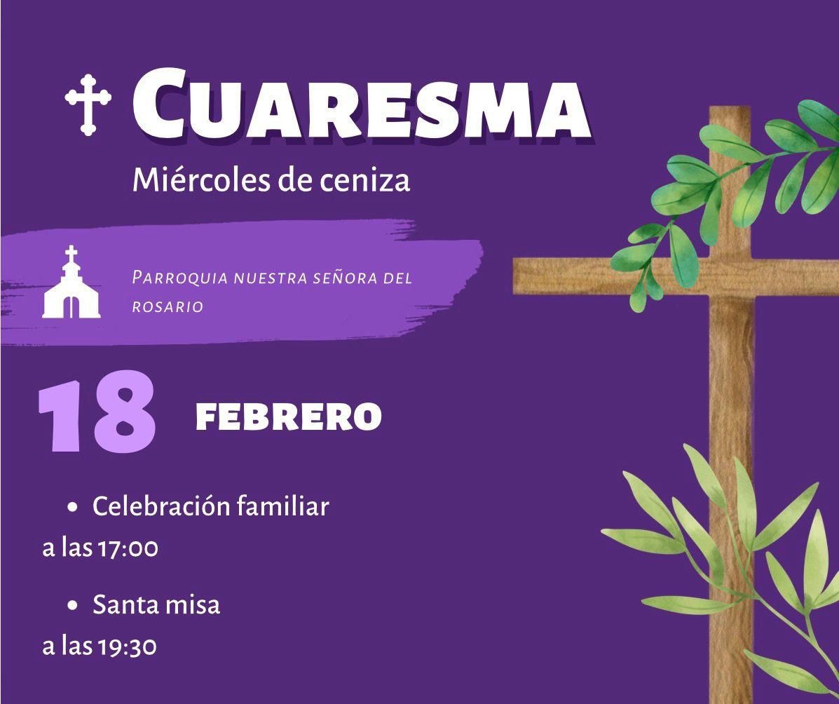 7.-MIÉRCOLES DE CENIZA 2026