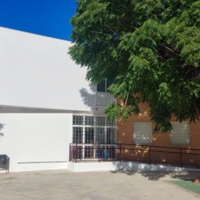 9.-Pintado del exterior del colegio.