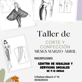ABIERTAS INSCRIPCIONES PARA EL TALLER DE CORTE Y CONFECCIÓN