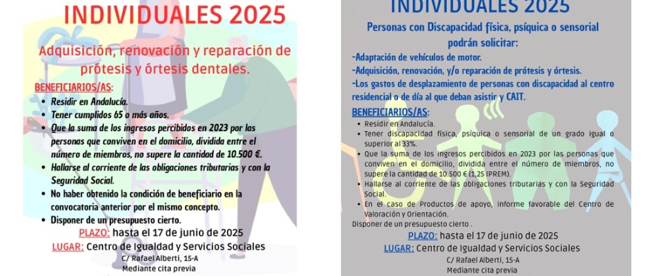 AYUDAS PÚBLICAS INDIVIDUALES 2025