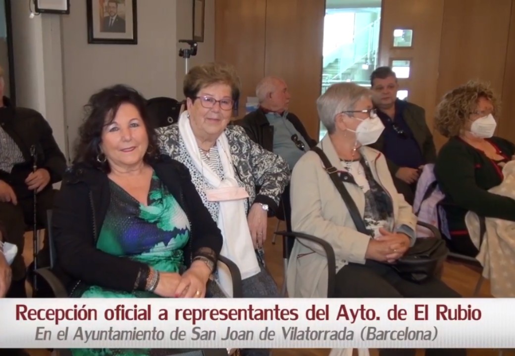 Acto institucional de recepción en San Joan de Vilatorrada (Barcelona)