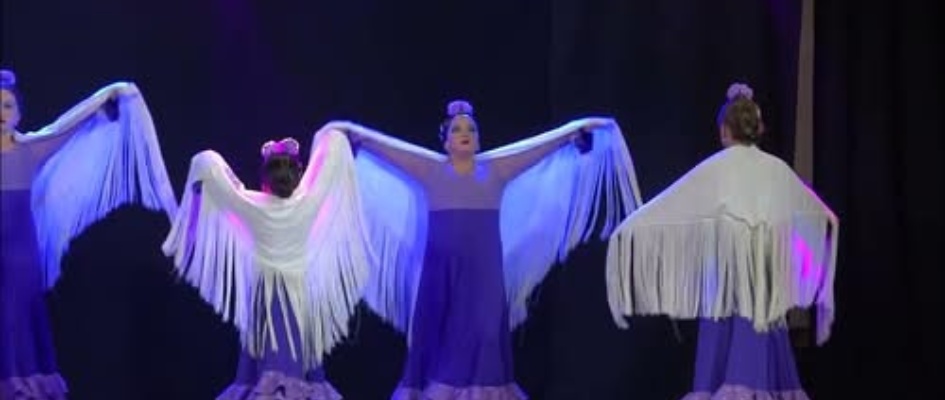 Actuación especial de feria del grupo de danza  Aires Rubeños
