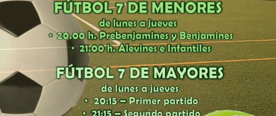 CAMPEONATOS DE VERANO DEL POLIDEPORTIVO