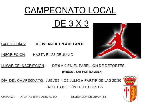 CAMPEONATO LOCAL DE 3 X 3 2013