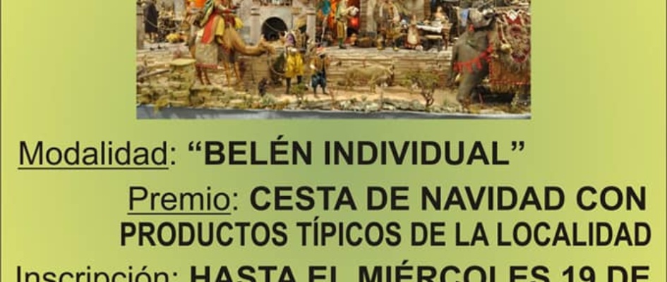 CARTEL CONCURSO DE BELENES 2018