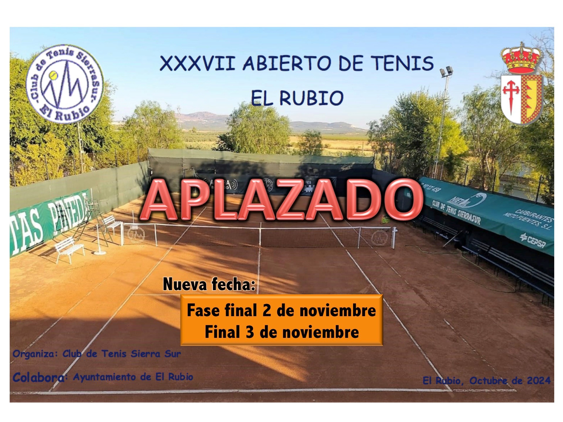 CARTEL TENIS 2024
