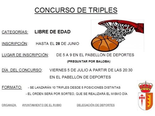 CONCURSO DE TRIPLES 2013