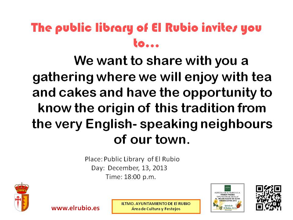 TALLER DE HABLA INGLESA EN LA BIBLIOTECA 2.