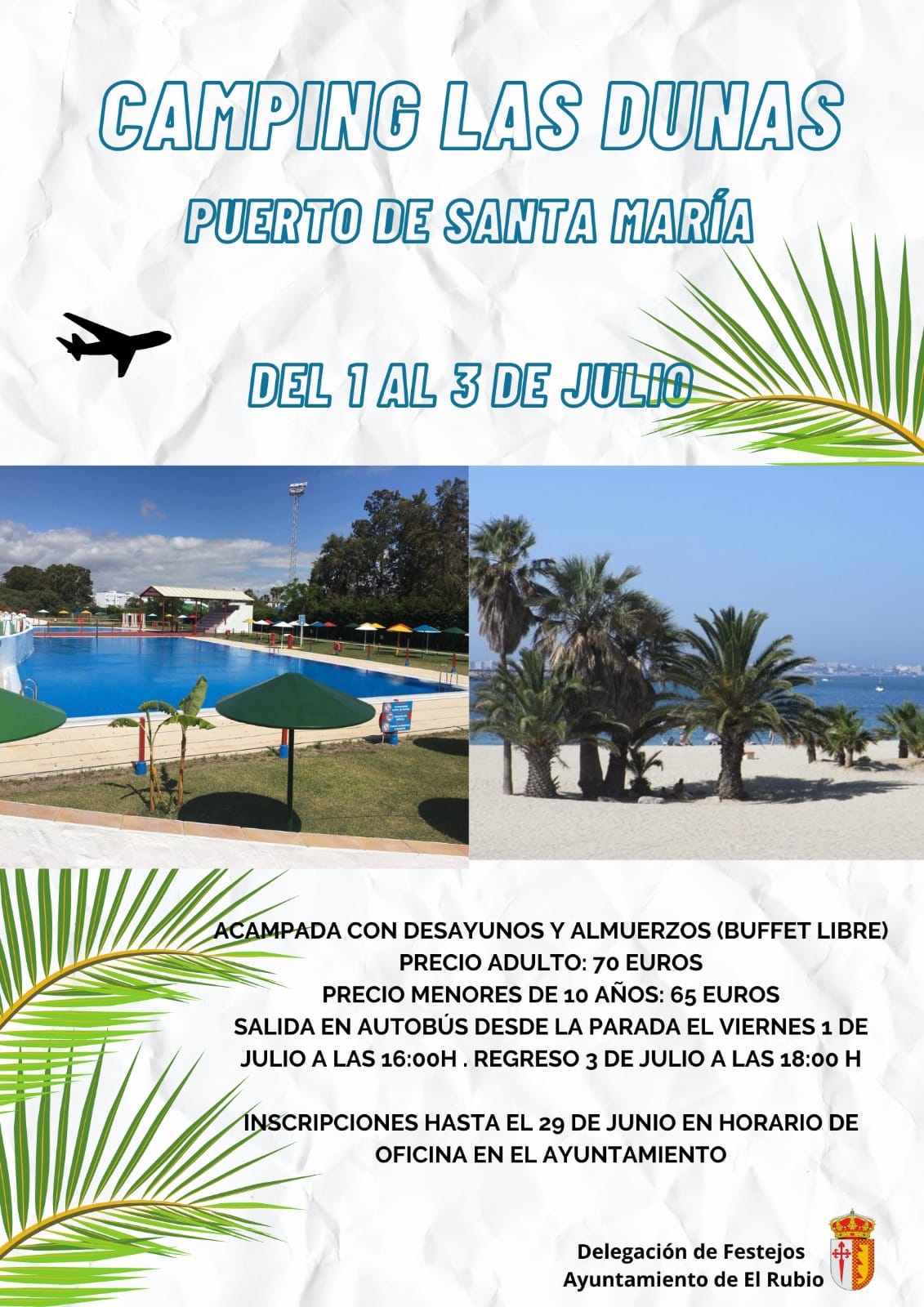 EXCURSIÓN AL CAMPING LAS DUNAS