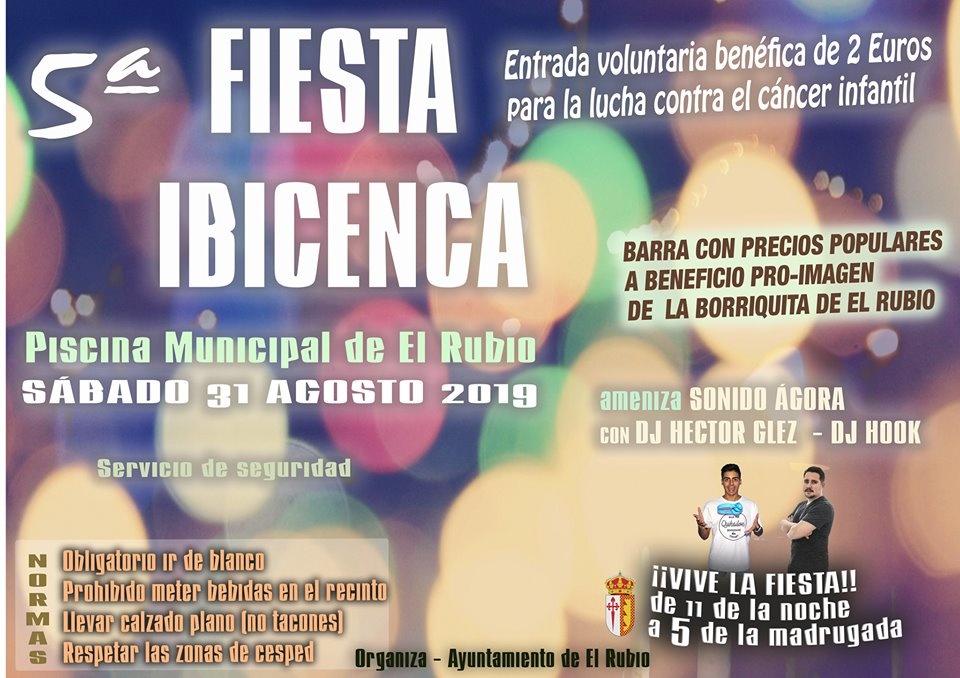 FIESTA IBICENCA 31 AGOSTO 2019