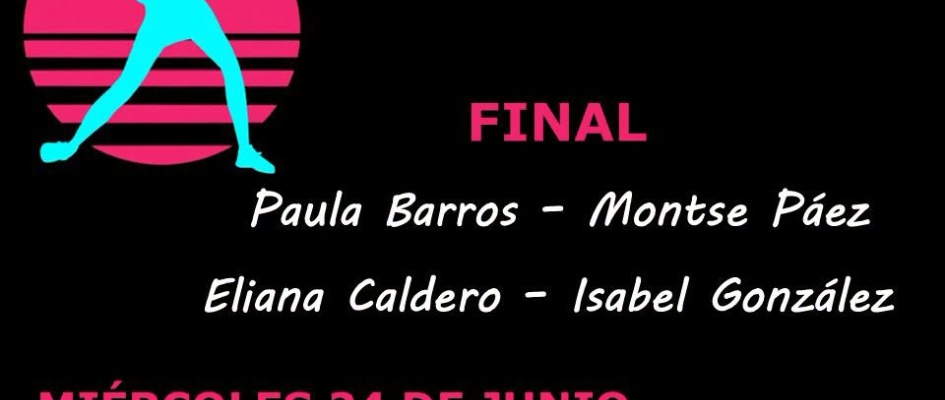 FINAL DEL TORNEO LOCAL DE PÁDEL FEMENINO