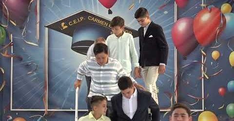 Graduacion alumnos de Sexto del CEIP Carmen Borrego