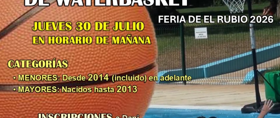 II CAMPEONATO LOCAL DE WATERBASKET