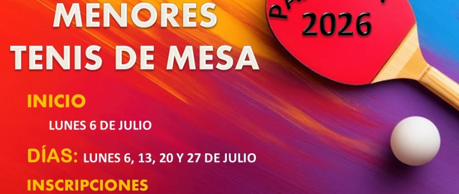 II LIGA LOCAL DE TENIS DE MESA. MENORES