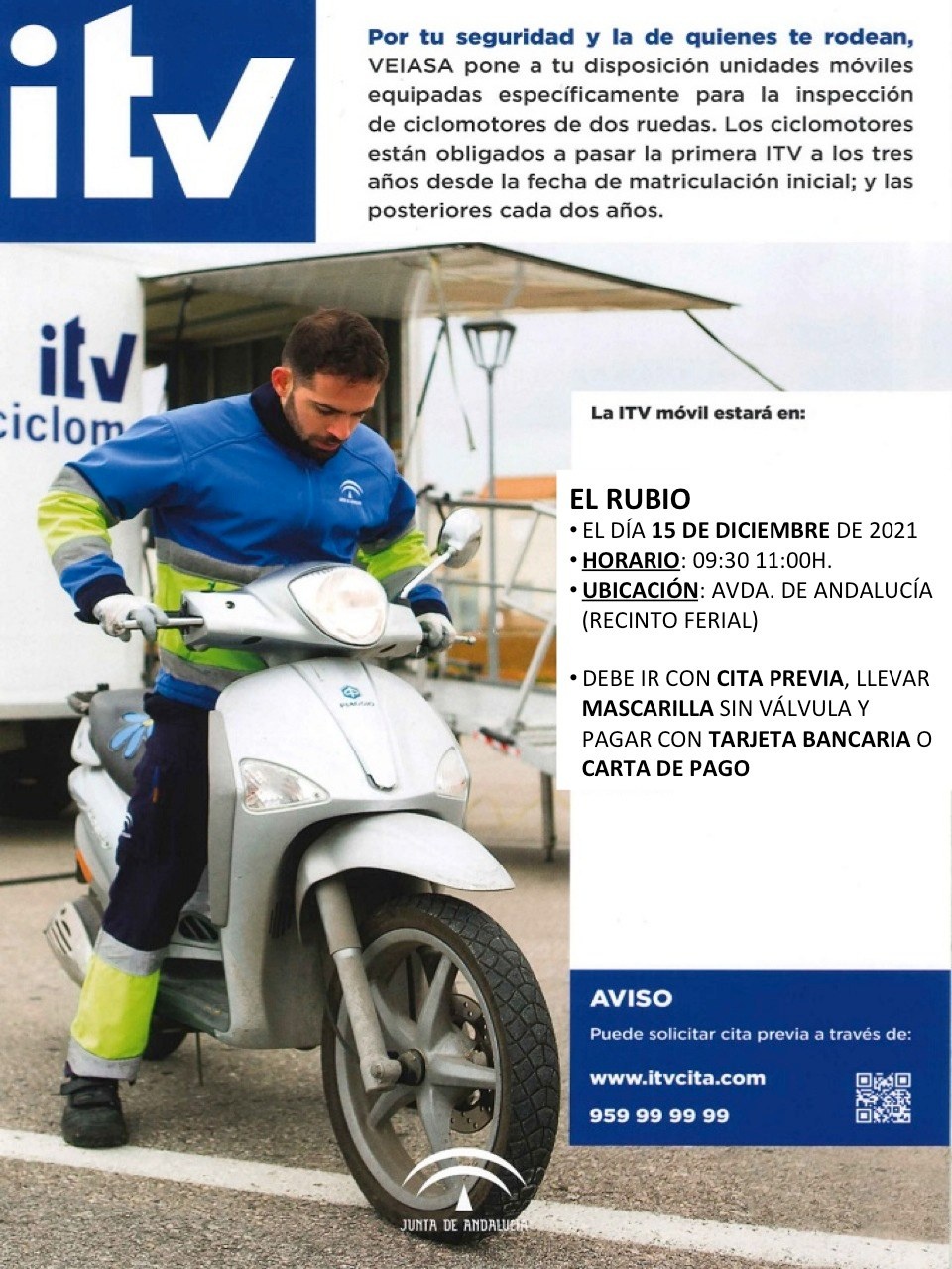 ITV a tu ciclomotor