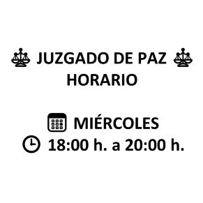JUZGADO DE PAZ