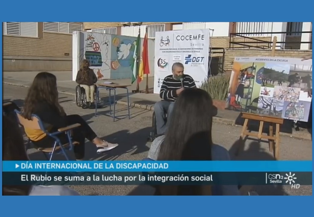 La discapacidad celebrado en el instituto de El Rubio