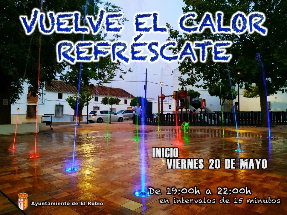 REFRÉSCATE CON LOS CHORROS DE BOHÓRQUEZ