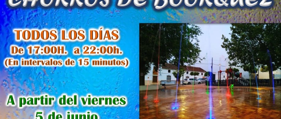 REFRÉSCATE EN LOS CHORROS DE BOHÓRQUEZ