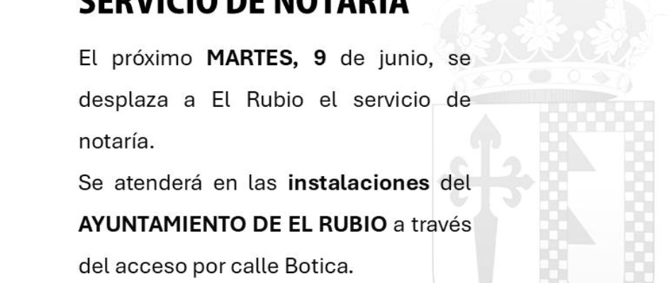 SERVICIO DE NOTARÍA