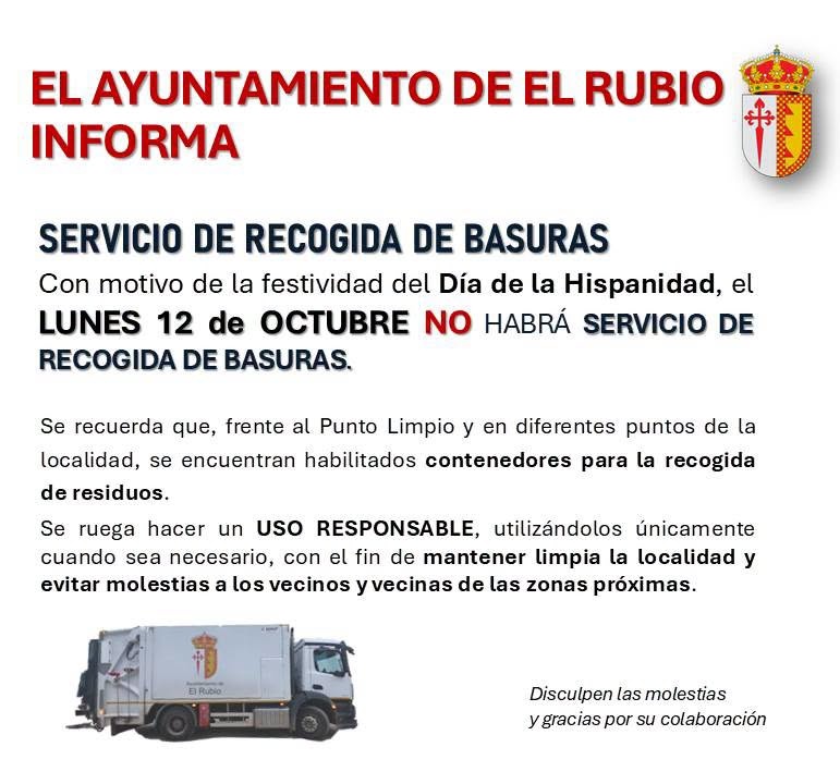 SERVICIO DE RECOGIDA DE BASURA