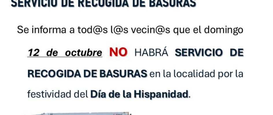 Servicio de recogida de basuras