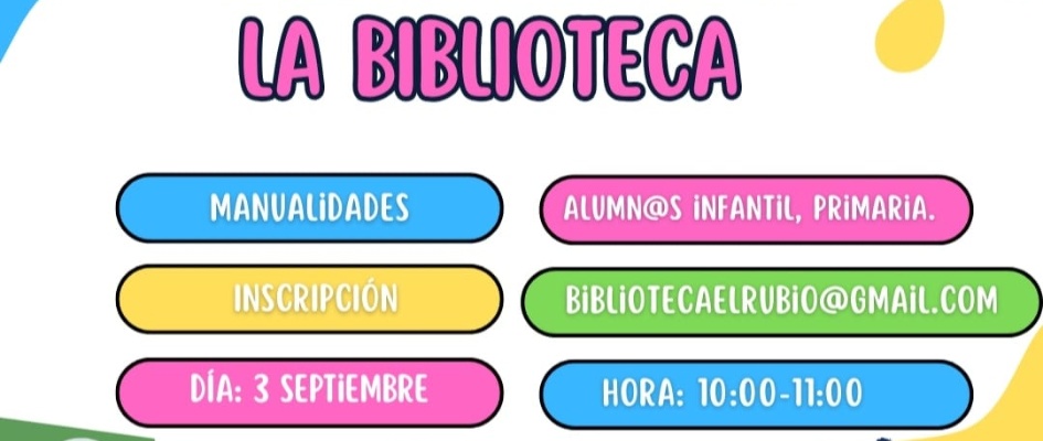 TALLER DECORARAR LA BIBLIOTECA