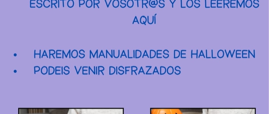 TARDE DE HALLOWEEN EN EL RUBIO