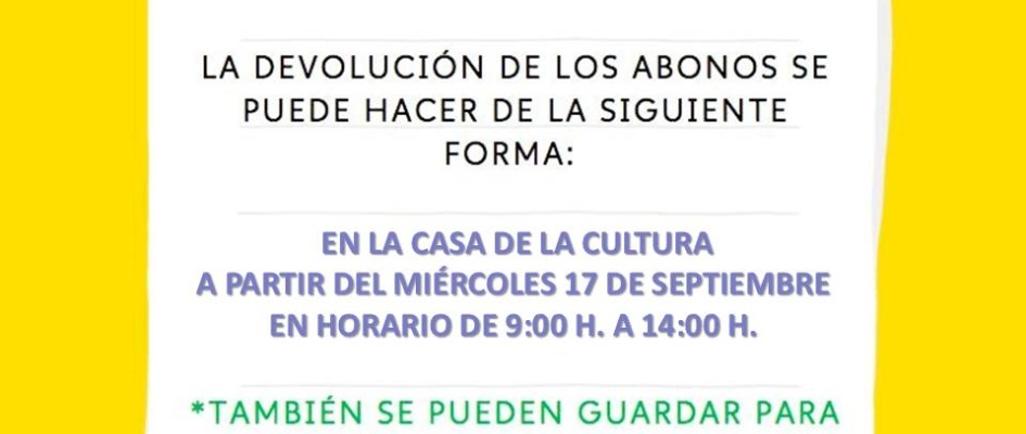 TARJETAS ABONOS PISCINA MUNICIPAL