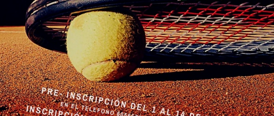 V OPEN COMARCAL DE TENIS EL RUBIO 2025 del 22 al 30 de mar