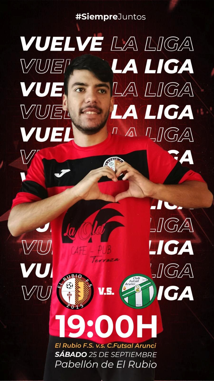 VUELVE LA LIGA DE FÚTBOL SALA A EL RUBIO