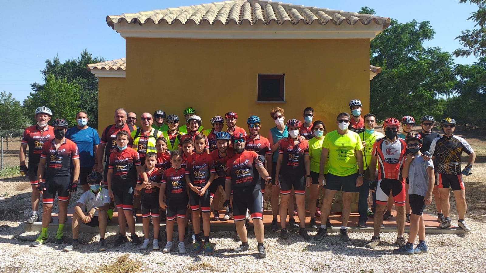 XIII marcha en bicicleta término de El Rubio